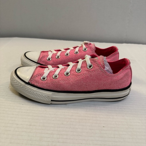 Converse All Star Pink Low Top Sneakers-Unisex - Picture 4 of 11